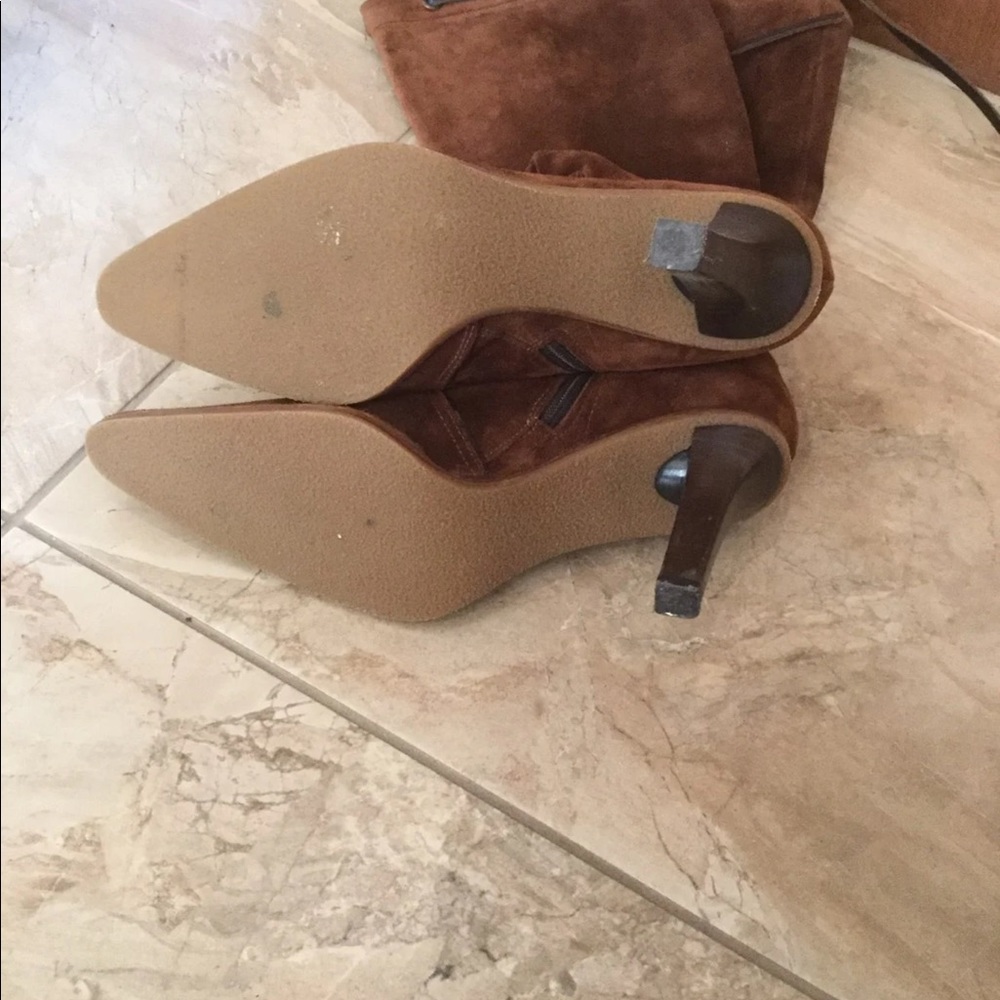 Coach suede boots size 8 - Picture 5 of 6